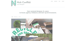 Desktop Screenshot of nickconflitti.com